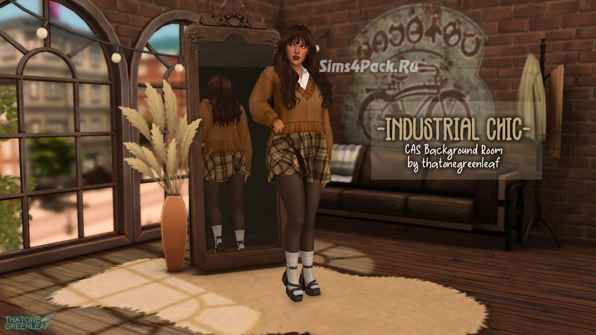Фон для CAS "industrial chic"