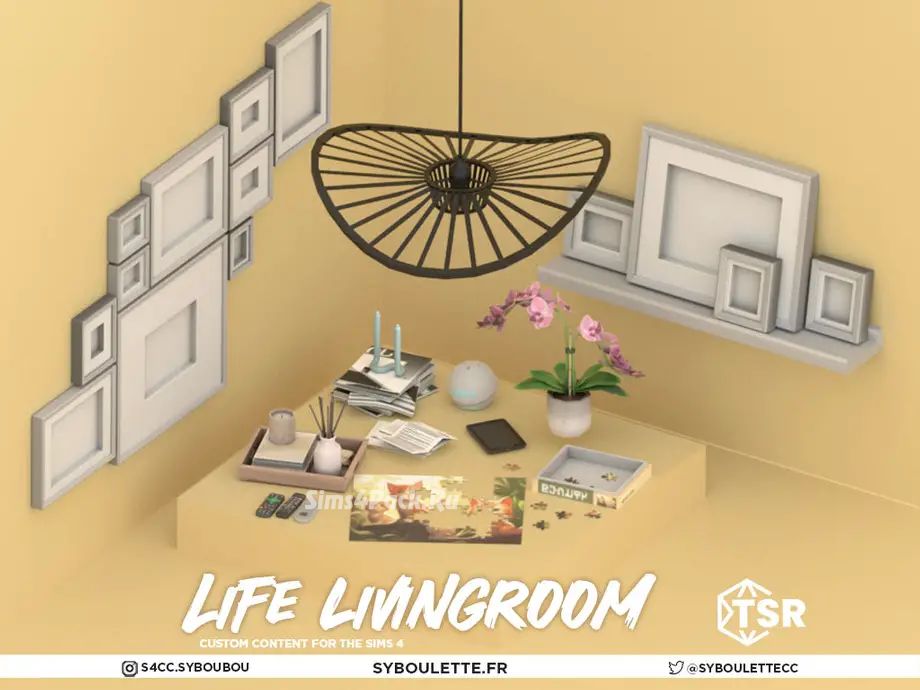 Беспорядок для гостиной "LIFE LIVINGROOM"