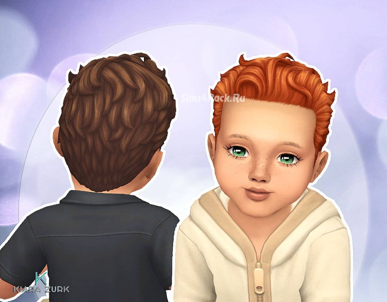 Прическа для младенцев "Cropped Curly for Infants"