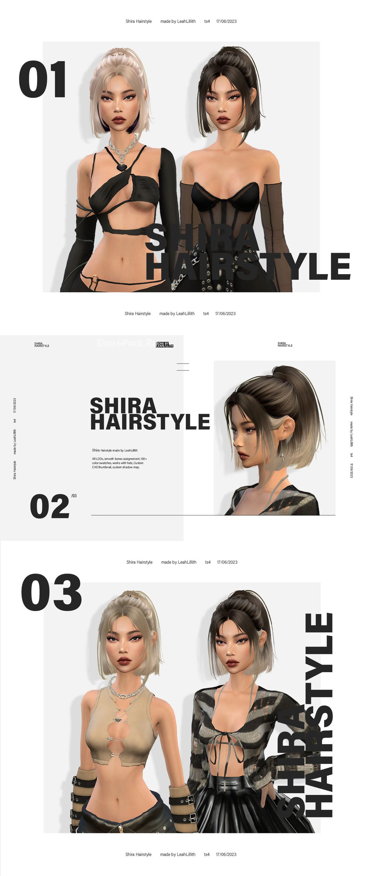 Женская прическа "Shira Hairstyle"