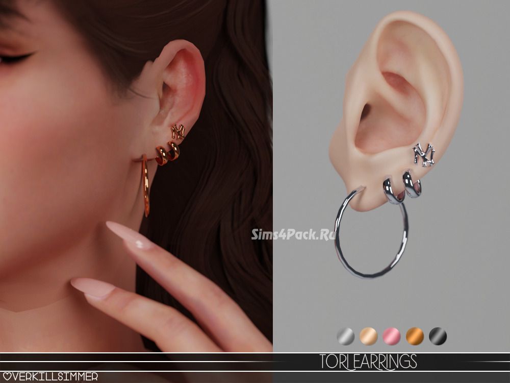 Пирсинг сет "Tori earings"