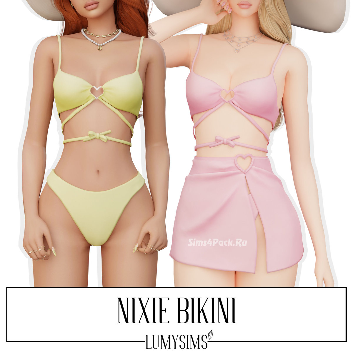Бикини для симочек "NIXIE BIKINI"