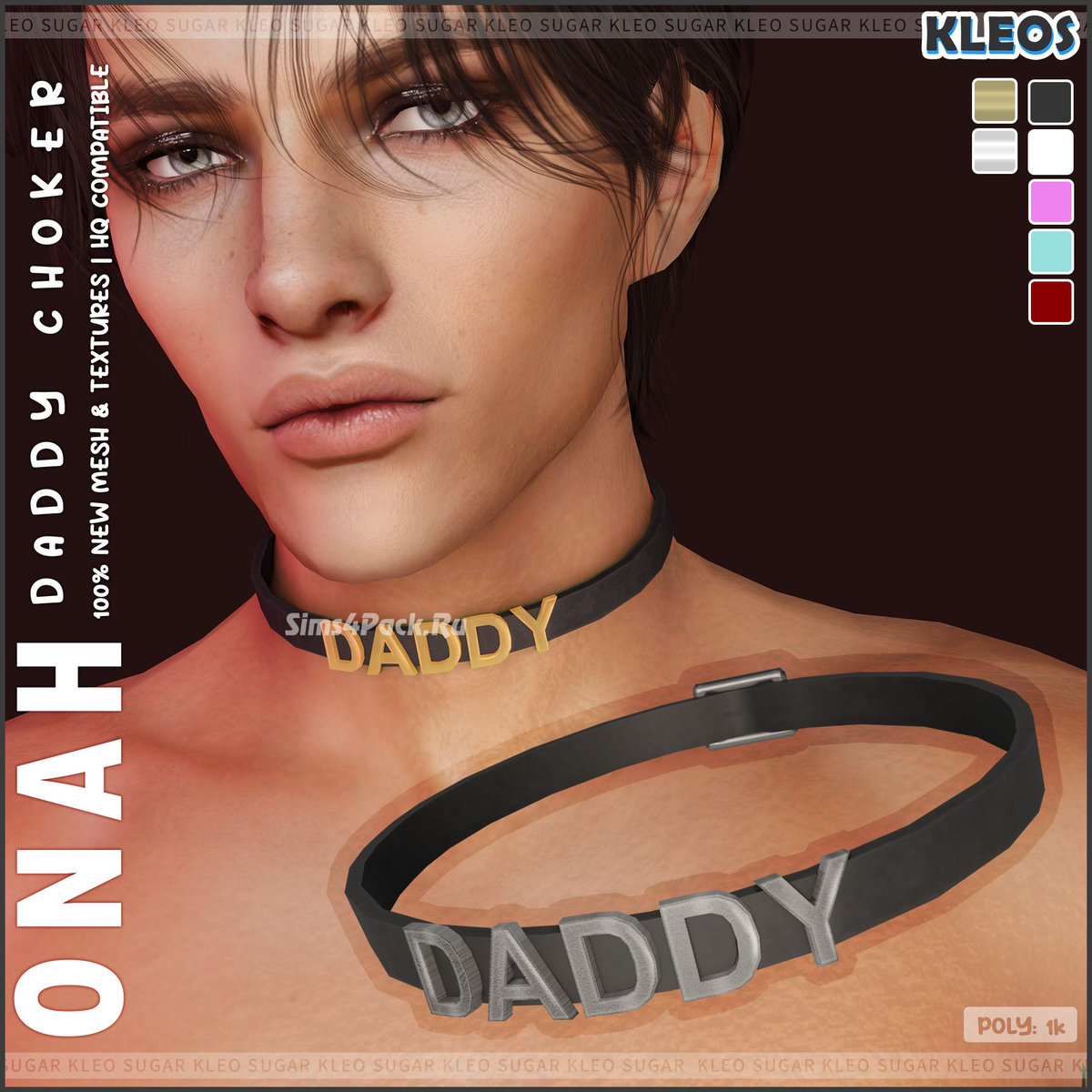 Чокер для сима "Onah Daddy Choker"