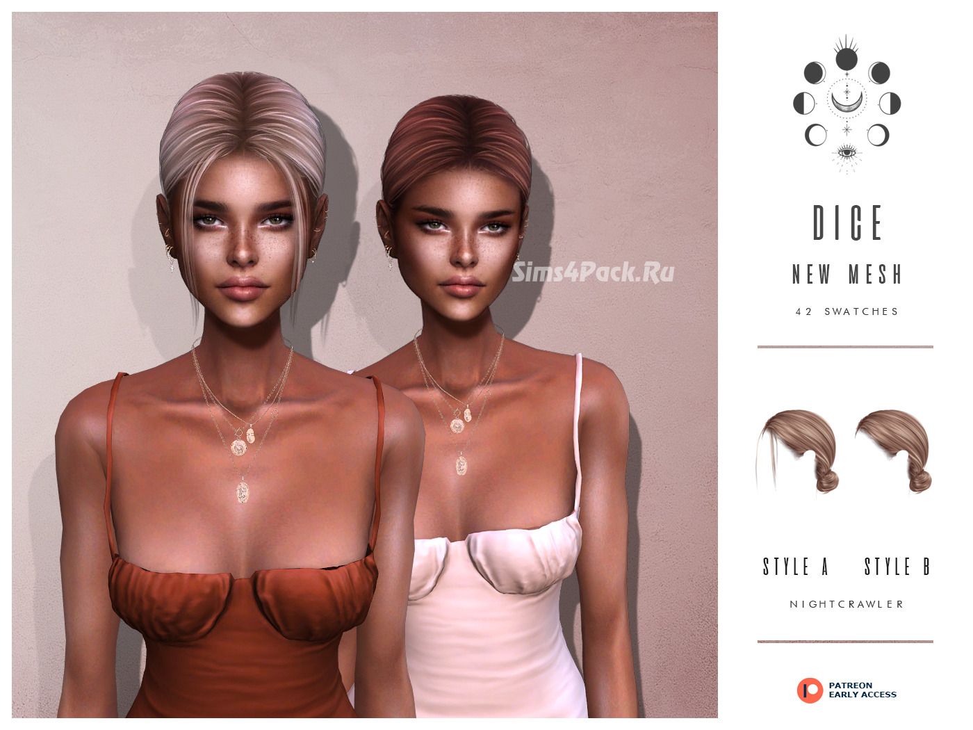 Женская прическа "DICE HAIR"