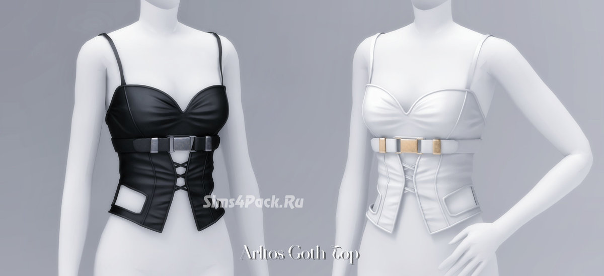 Топ "Goth top"