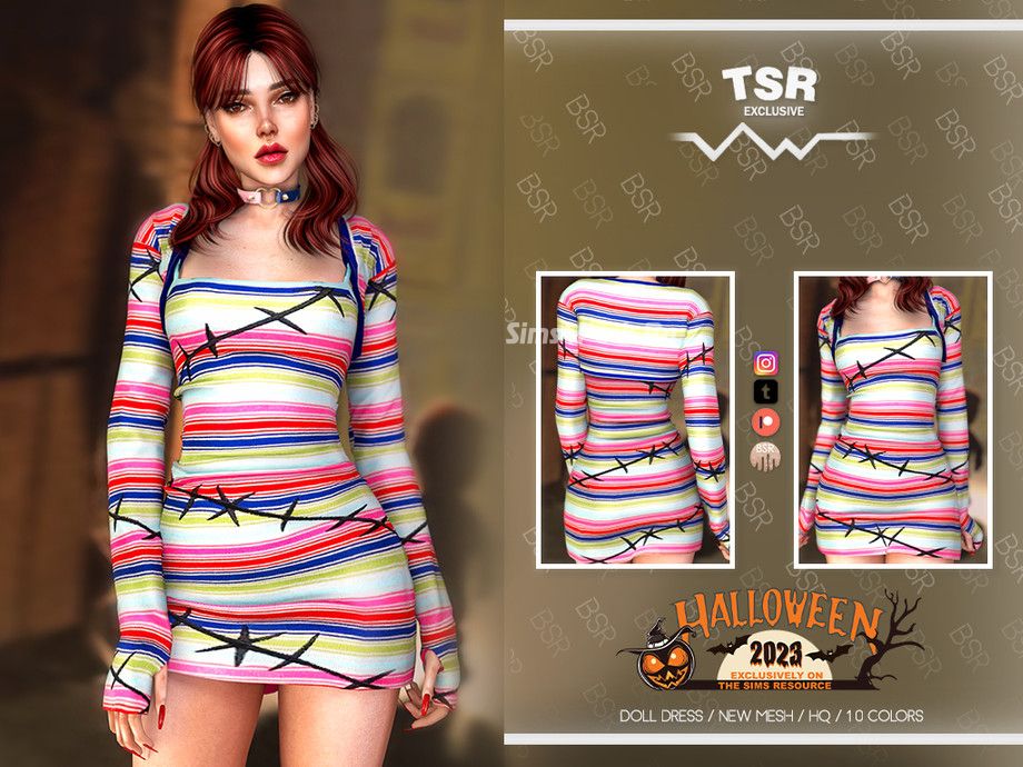 Платье "DOLL DRESS BD1086"