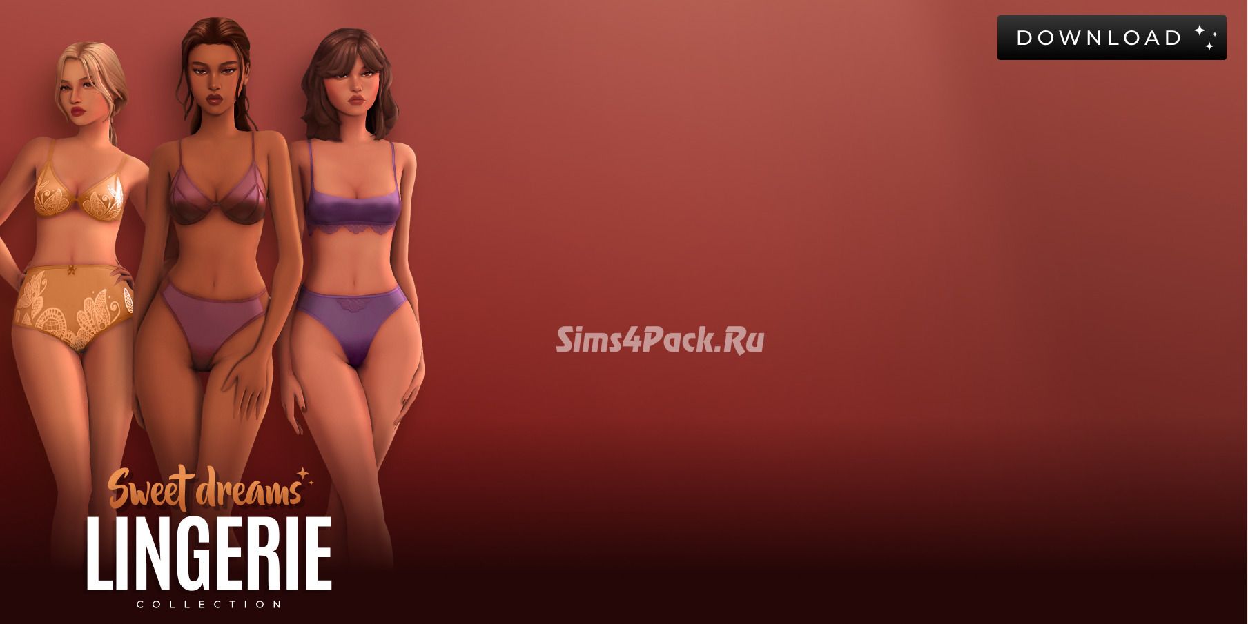 Коллекция нижнего белья "Sweet Dreams Lingerie Collection"