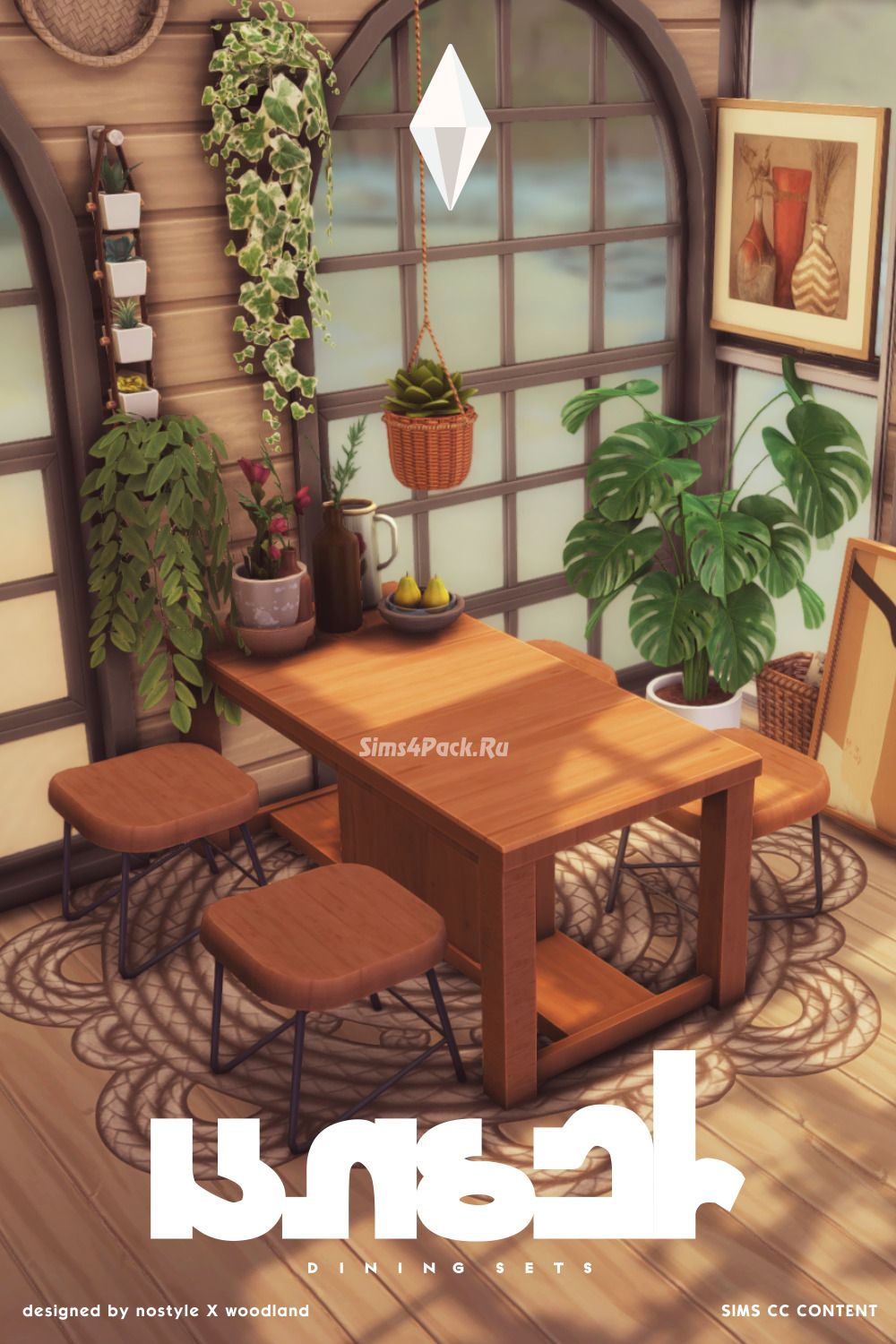 Сет для столовой "Ansel Dining Set"