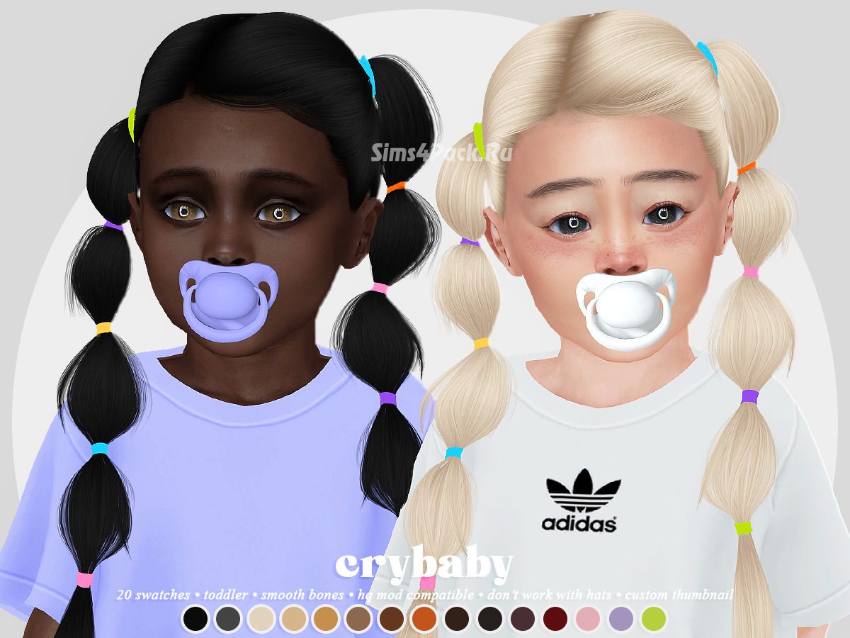 Прическа для малышек "keomi hair (leahlillith) - toddler f"