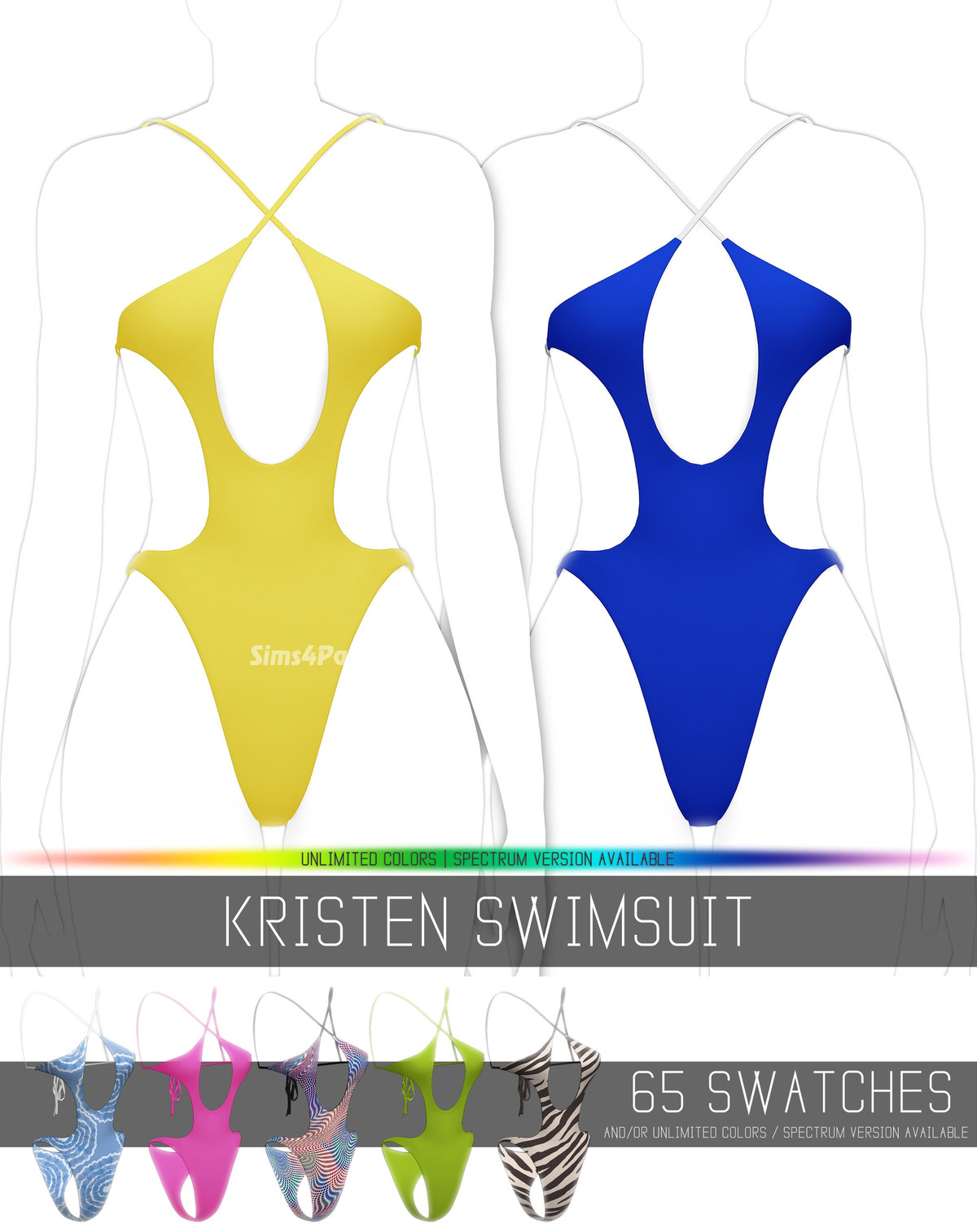 Женский купальник "KRISTEN SWIMSUIT"
