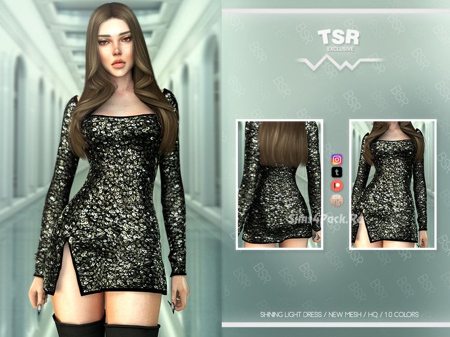 Платье "SHINING LIGHT DRESS BD1094"