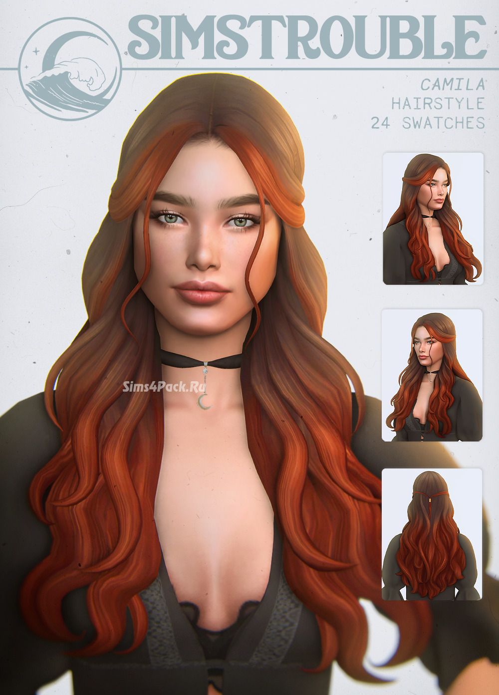 Женская прическа "Camila Hairstyle"