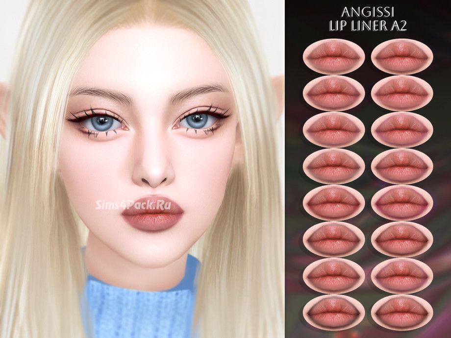 Подводка для губ "Lip liner A2"