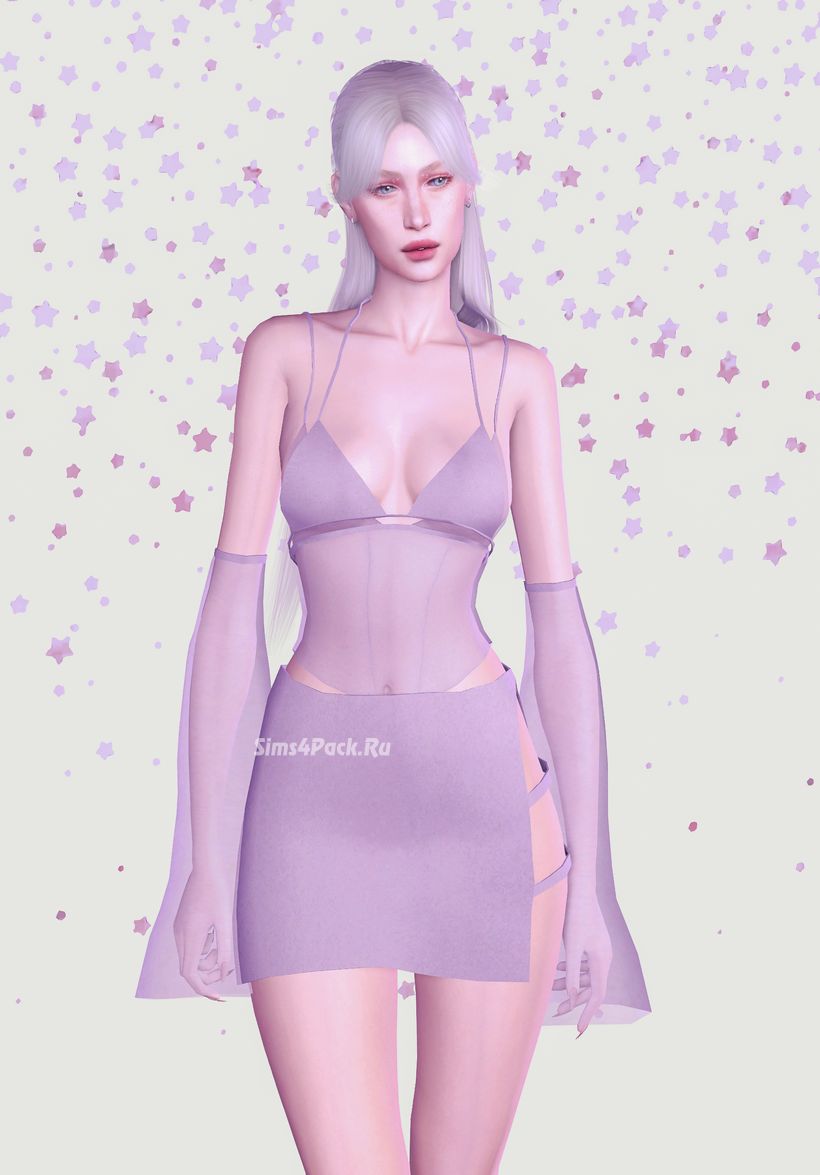 Наряд для симочек "outfit 1 convert ts3 to ts4"