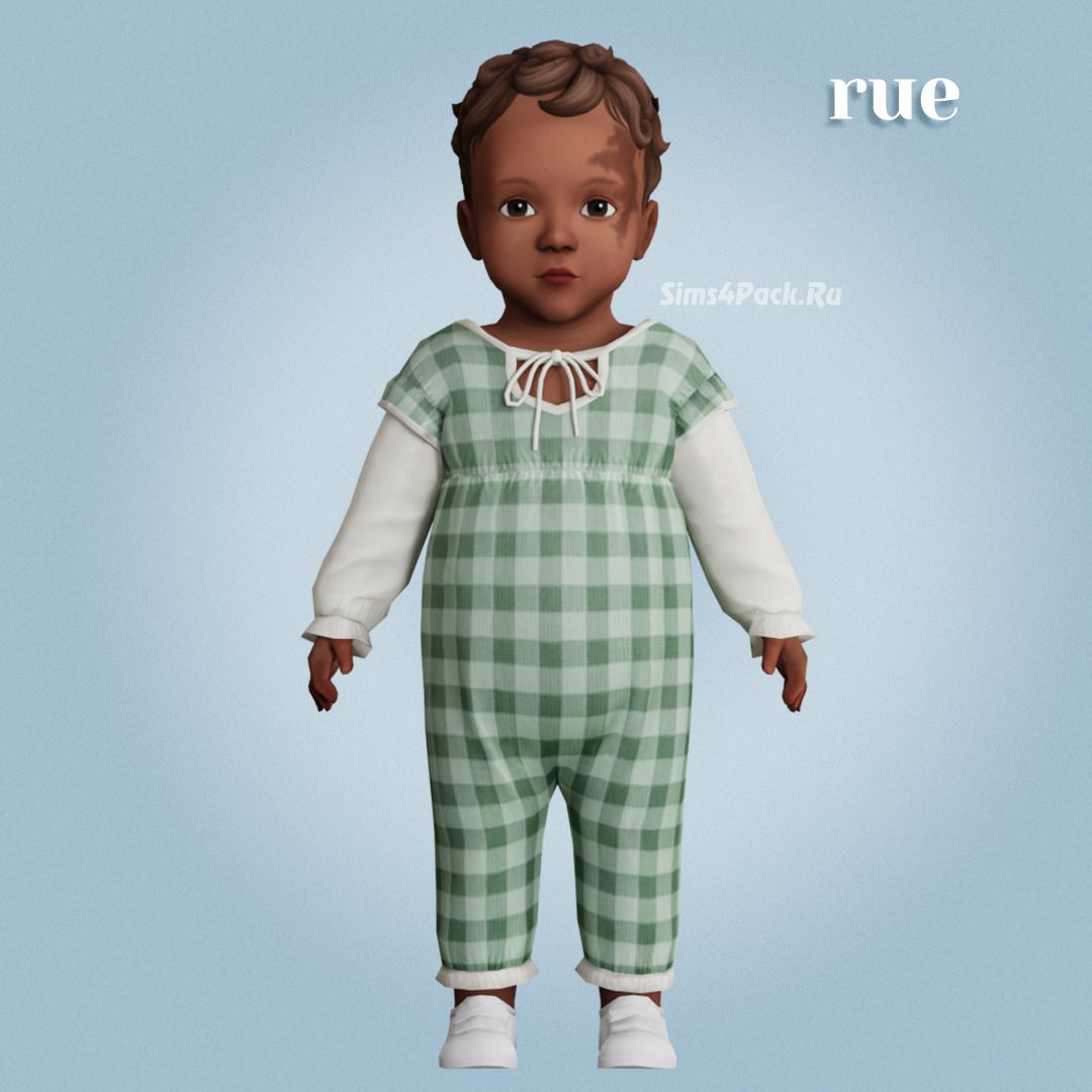 Комплект для младенцев "rue overalls"