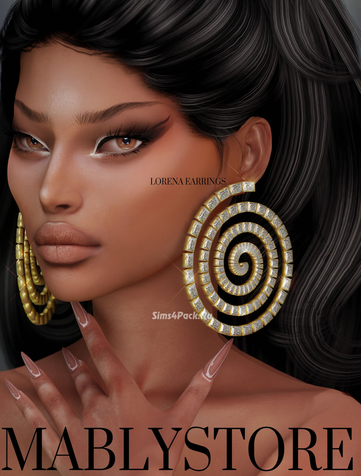 Серьги "LORENA EARRINGS"
