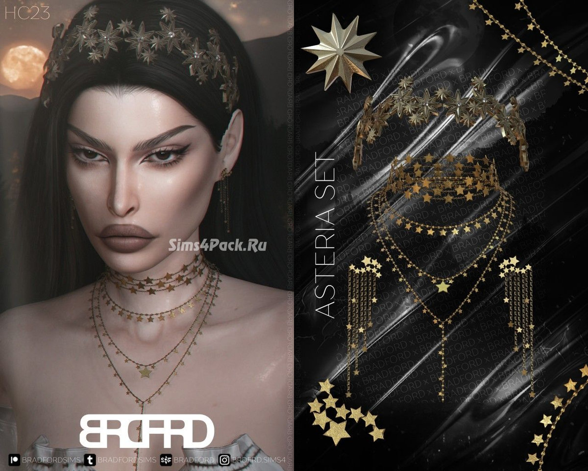 Набор украшений "ASTERIA SET"