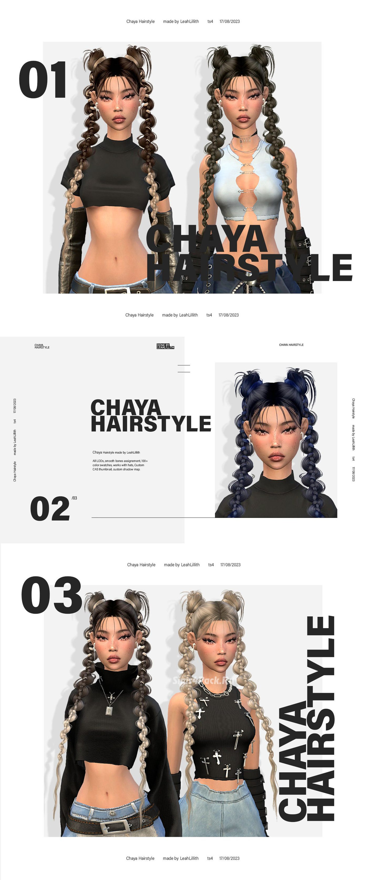 Женская прическа "Chaya Hairstyle"