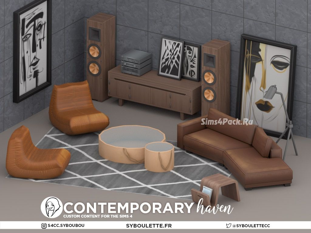 Гостиная комната "CONTEMPORARY HAVEN SOFA"