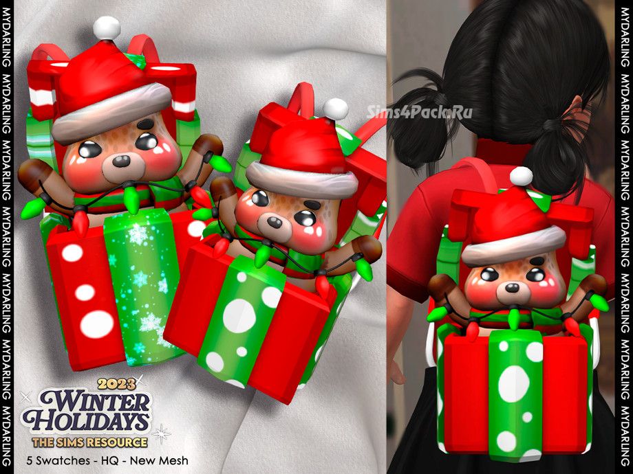 Рюкзак для тоддлеров "cute christmas 2023 backpack Toddler"
