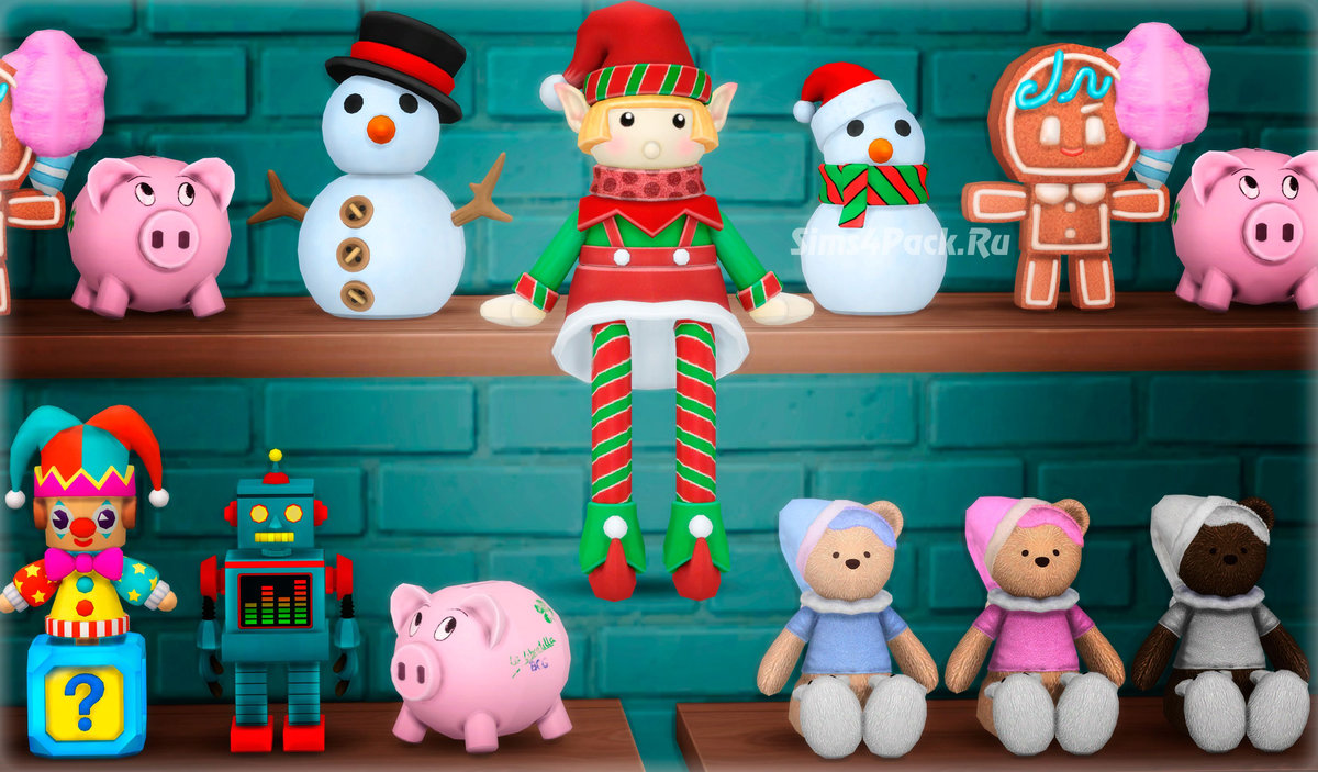 Набор декоративных игрушек "COLLECTION SURPRISE CHRISTMAS"