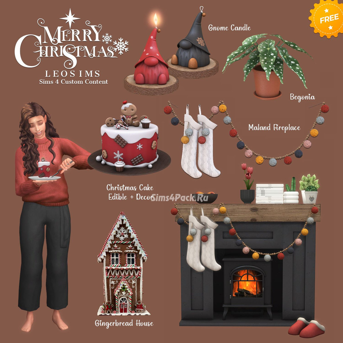 Рождественский сет "Merry Christmas"