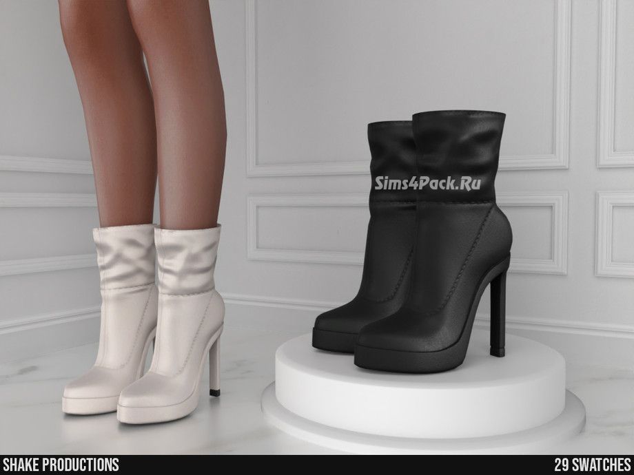 Женские сапожки "High Heel Boots - S122306"