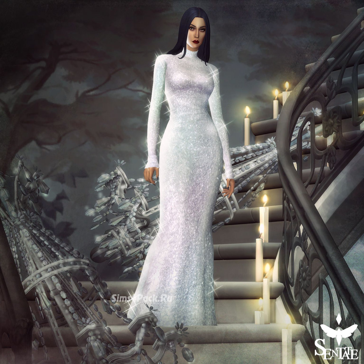 Вечернее платье "The Flavia Dress"