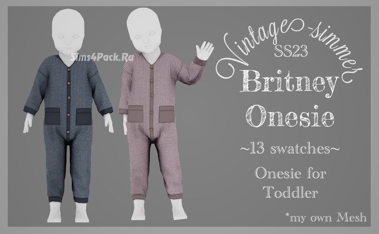 Комбинезон для тоддлеров "Britney Onesie"
