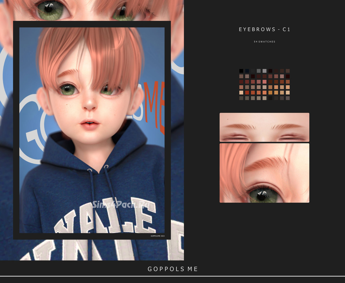 Брови для деток "Eyebrows C1"