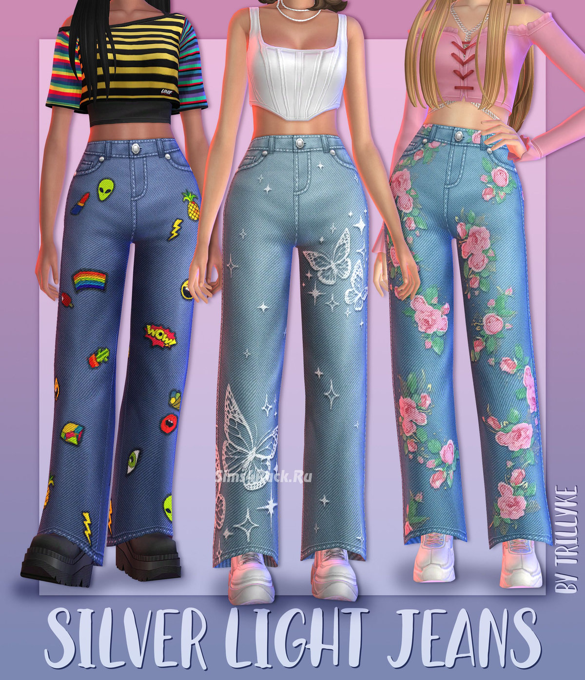 Женские джинсы "Silver Light Jeans"