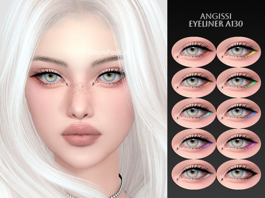 Набор косметики "Eyeliner A130 And Lipstick A146"