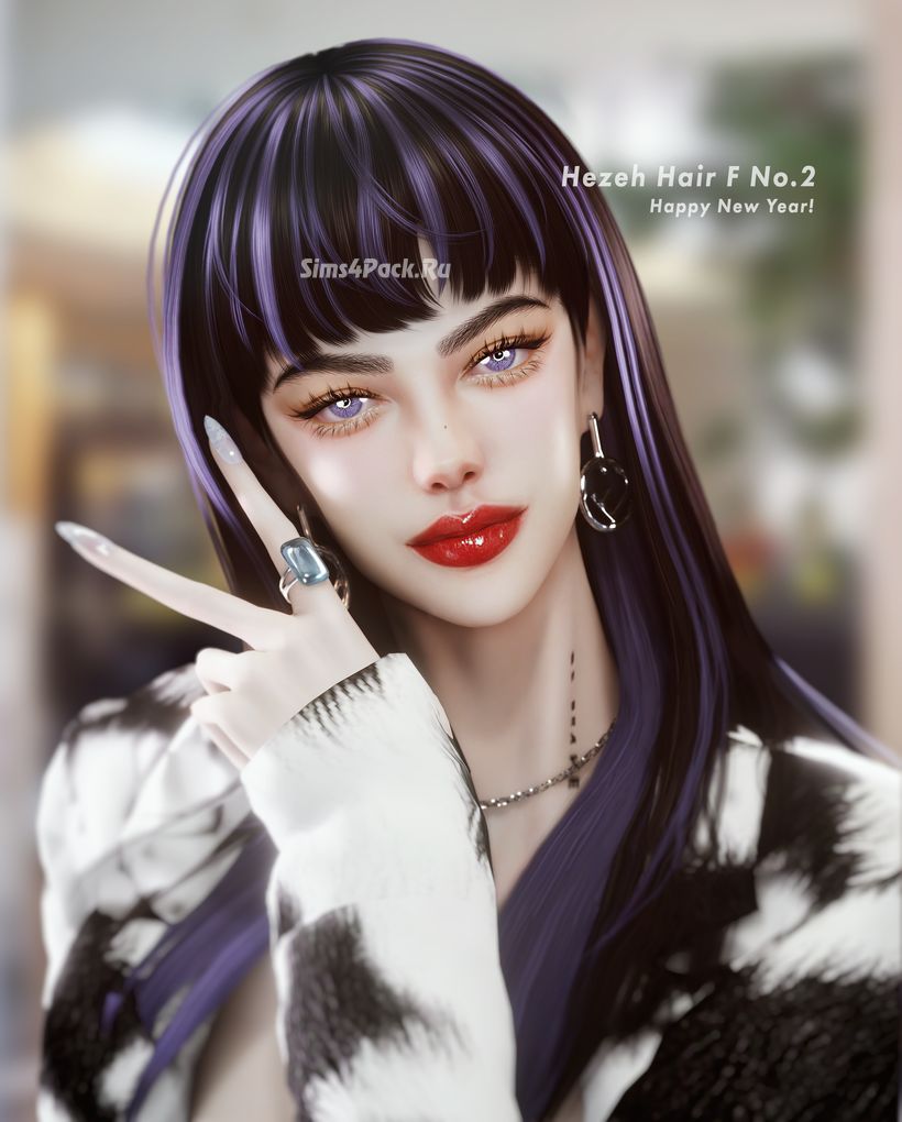 Женская прическа "FHair No.2 New Year Gift2"