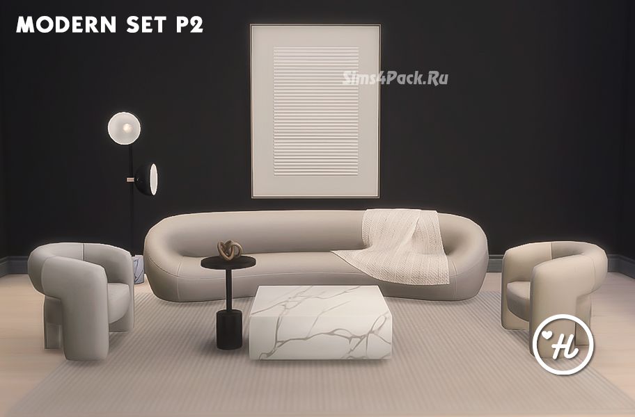Гостиная "MODERN SET PART 2"