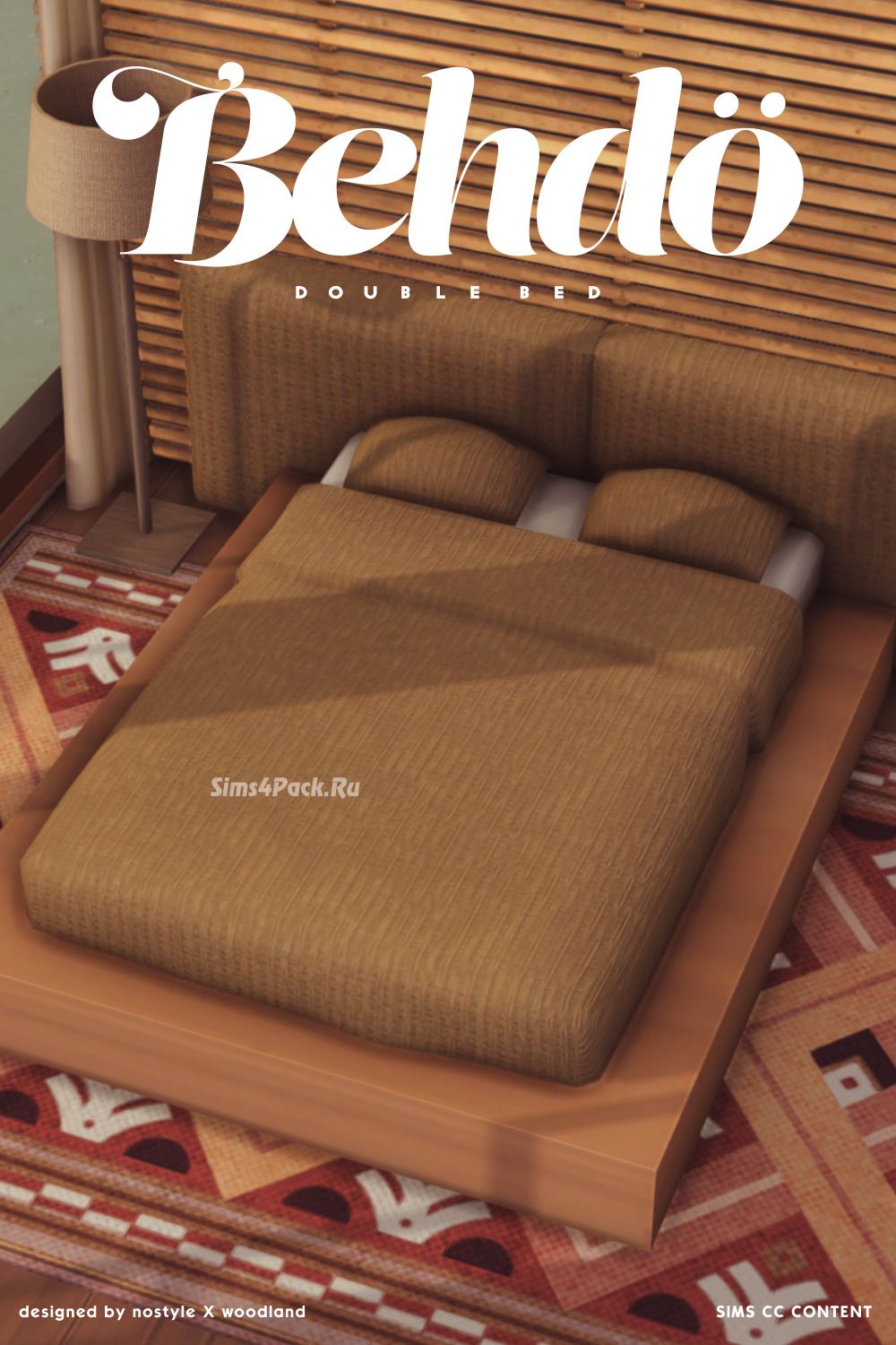 Двуспальная кровать "Behdo DoubleBed"