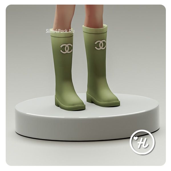 Резиновые сапожки для симочек "COCO RAINBOOTS"