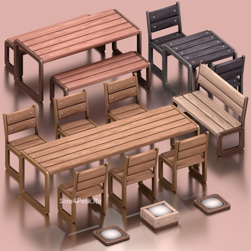 Сет для внутреннего дворика "Simple Classics Furniture Set"