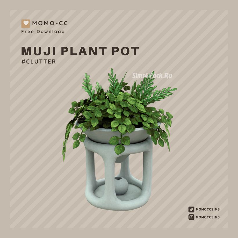 Домашнее растение "Muji Plant Pot"