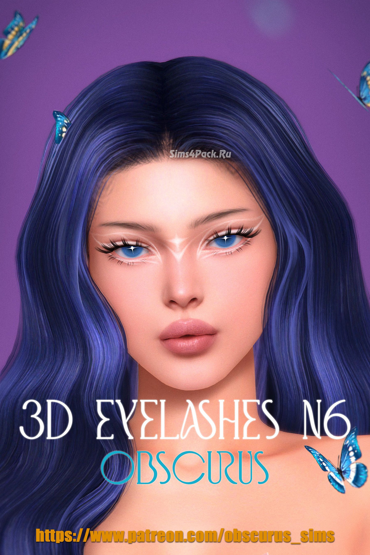 Набор 3D ресниц "3D EYELASHES SET"