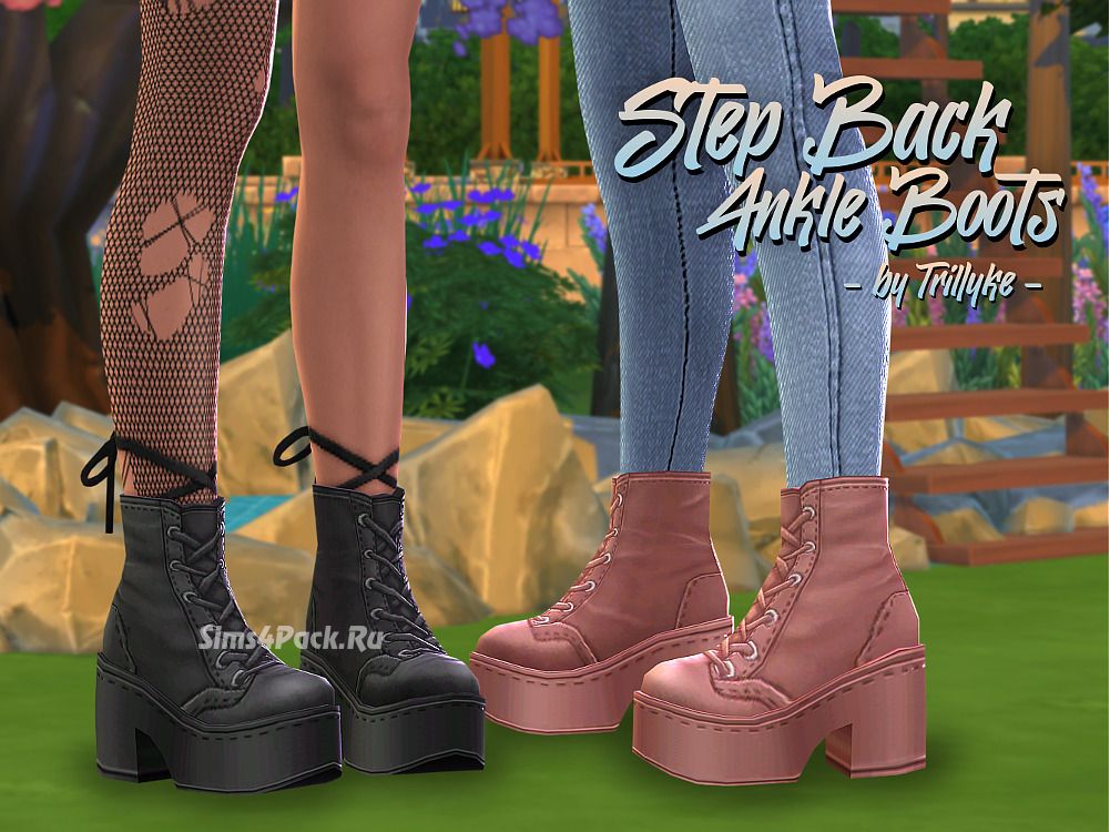 Женские ботильоны "Step Back Ankle Boots"