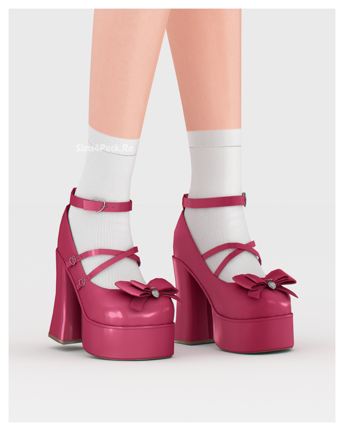 Туфли для симочек "Cupid Kisses Buckled Heels"