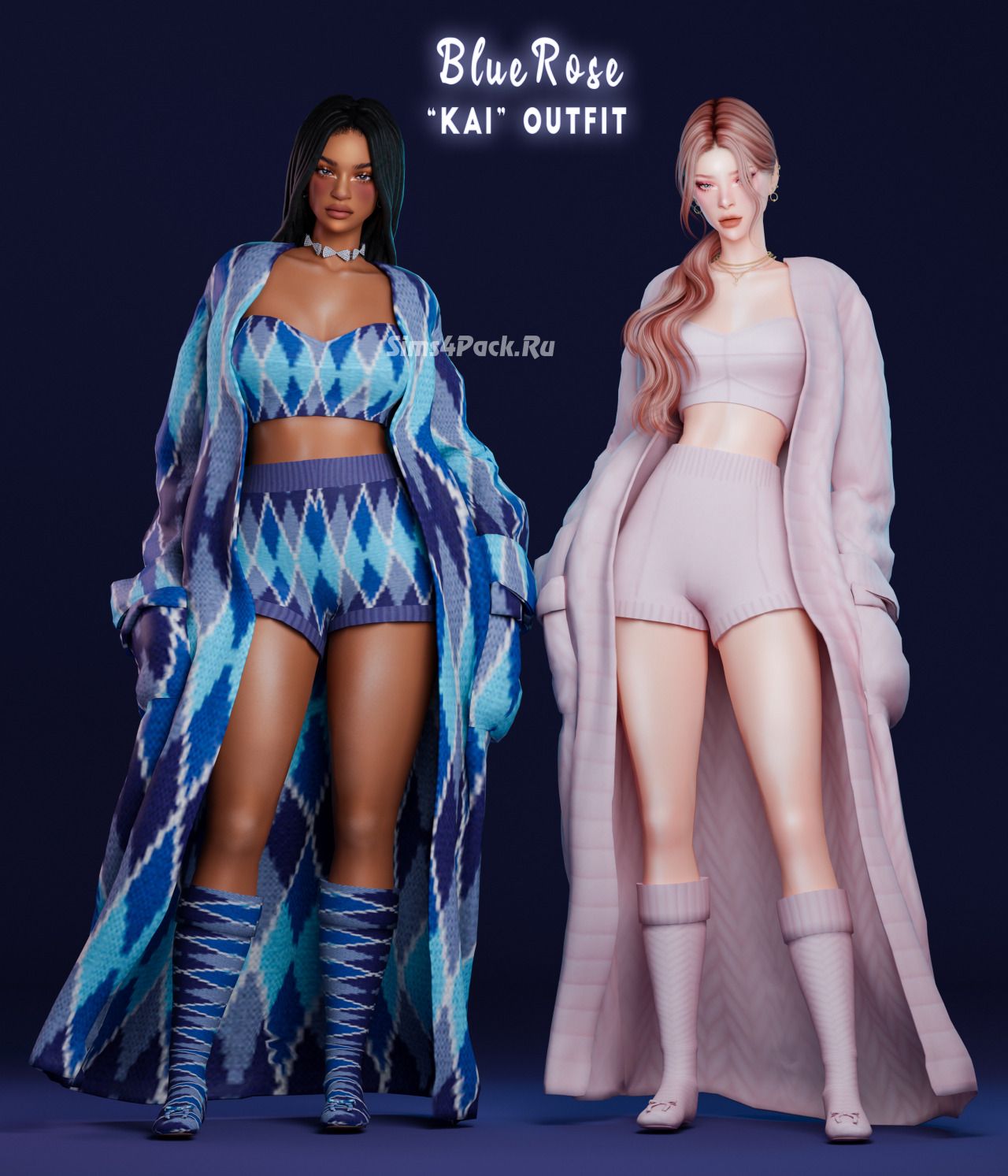 Домашний наряд для симочки "Kai Winter Outfit"