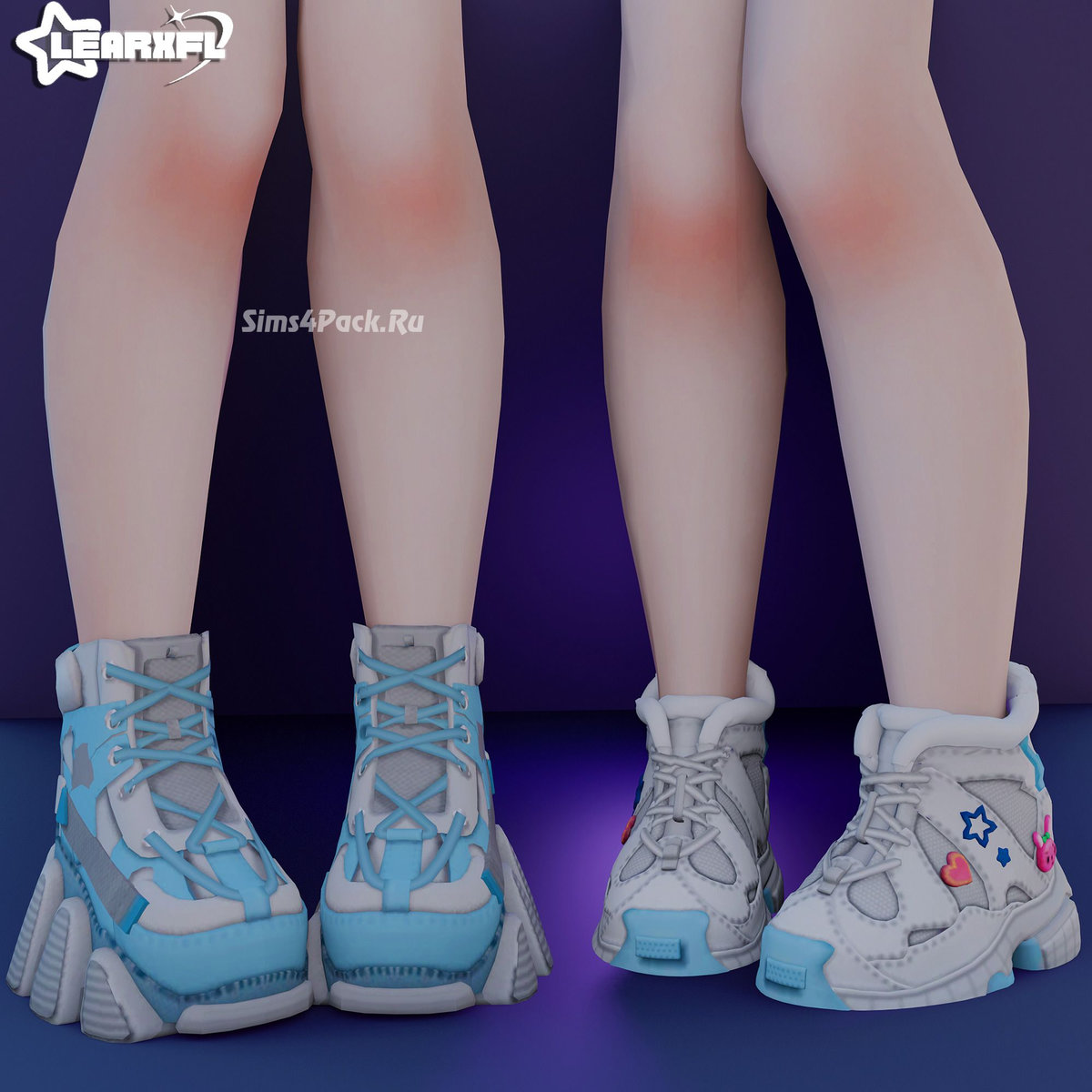 Кроссовки для симочек и симов "Random Shoes 06 07"