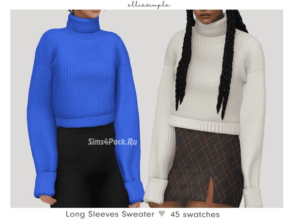 Женский свитер "long sleeves sweater"