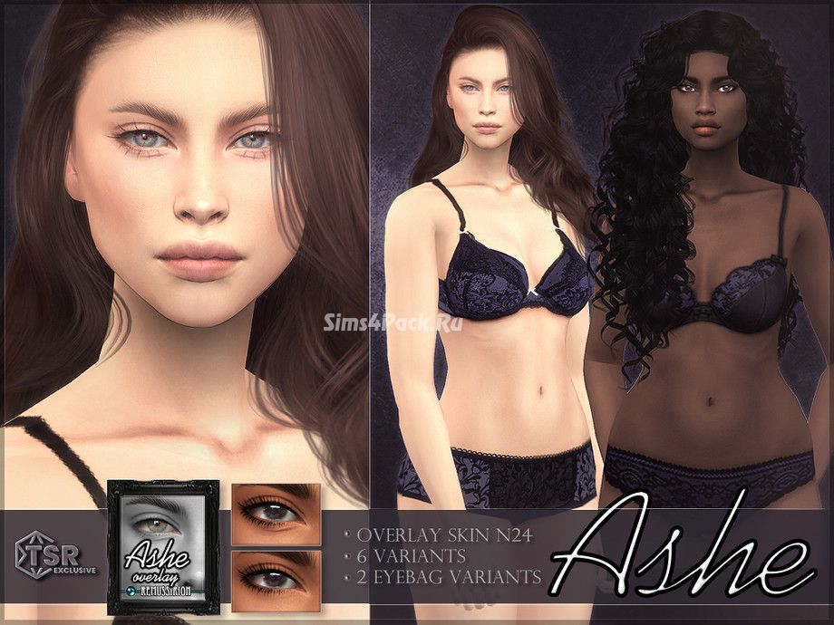 Женский скинтон "Ashe skin Female skin 24 Overlay"