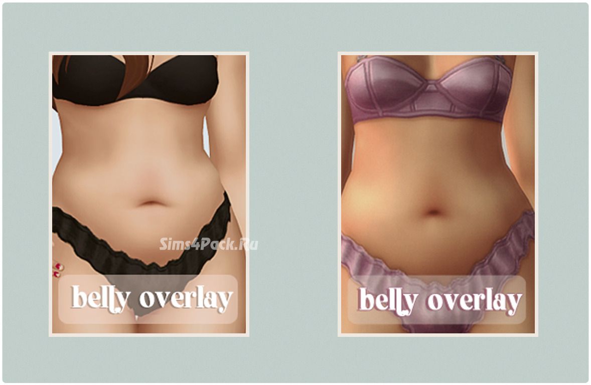 Маски для живота "Belly Overlay"