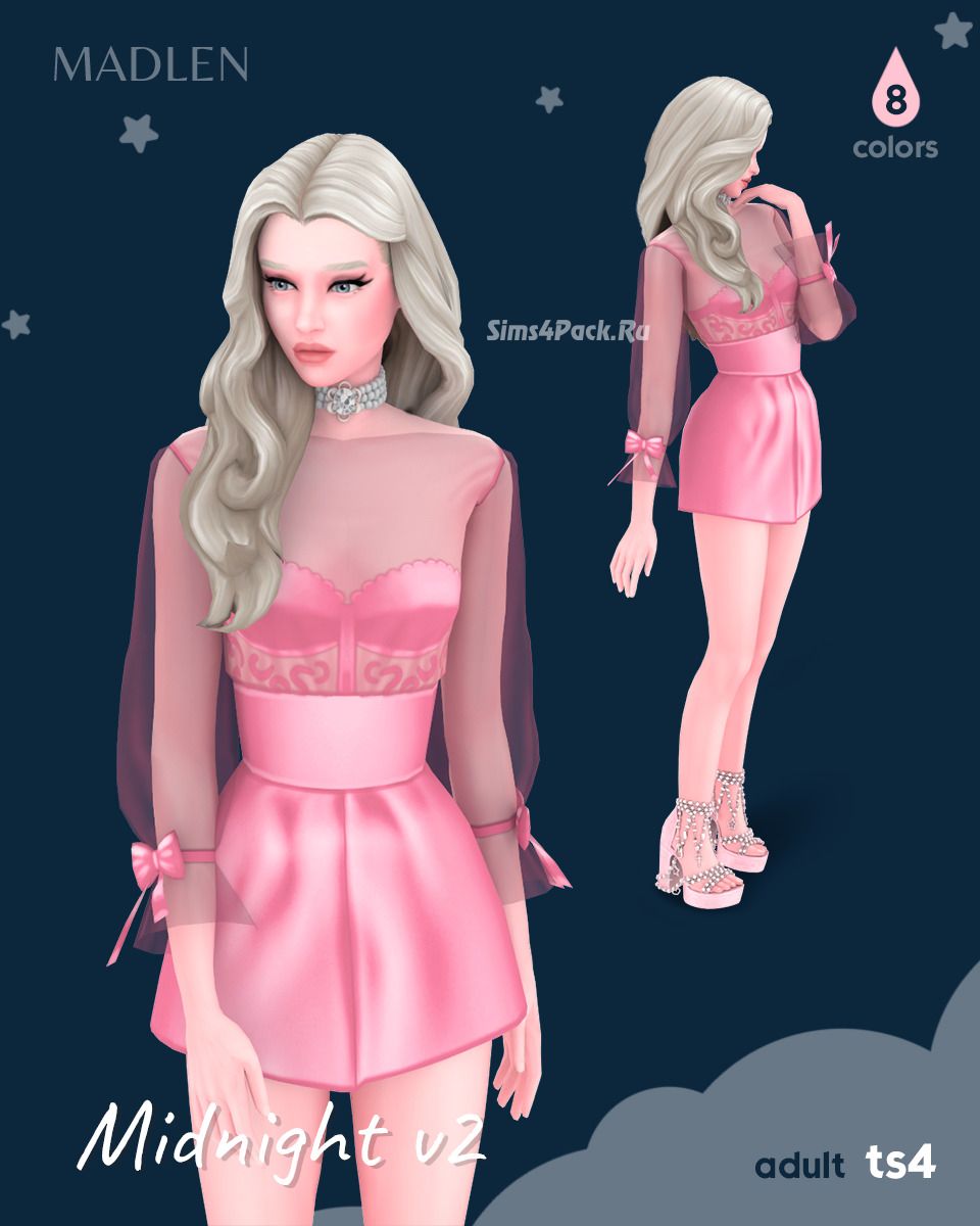 Наряд для симочек "Midnight v2"