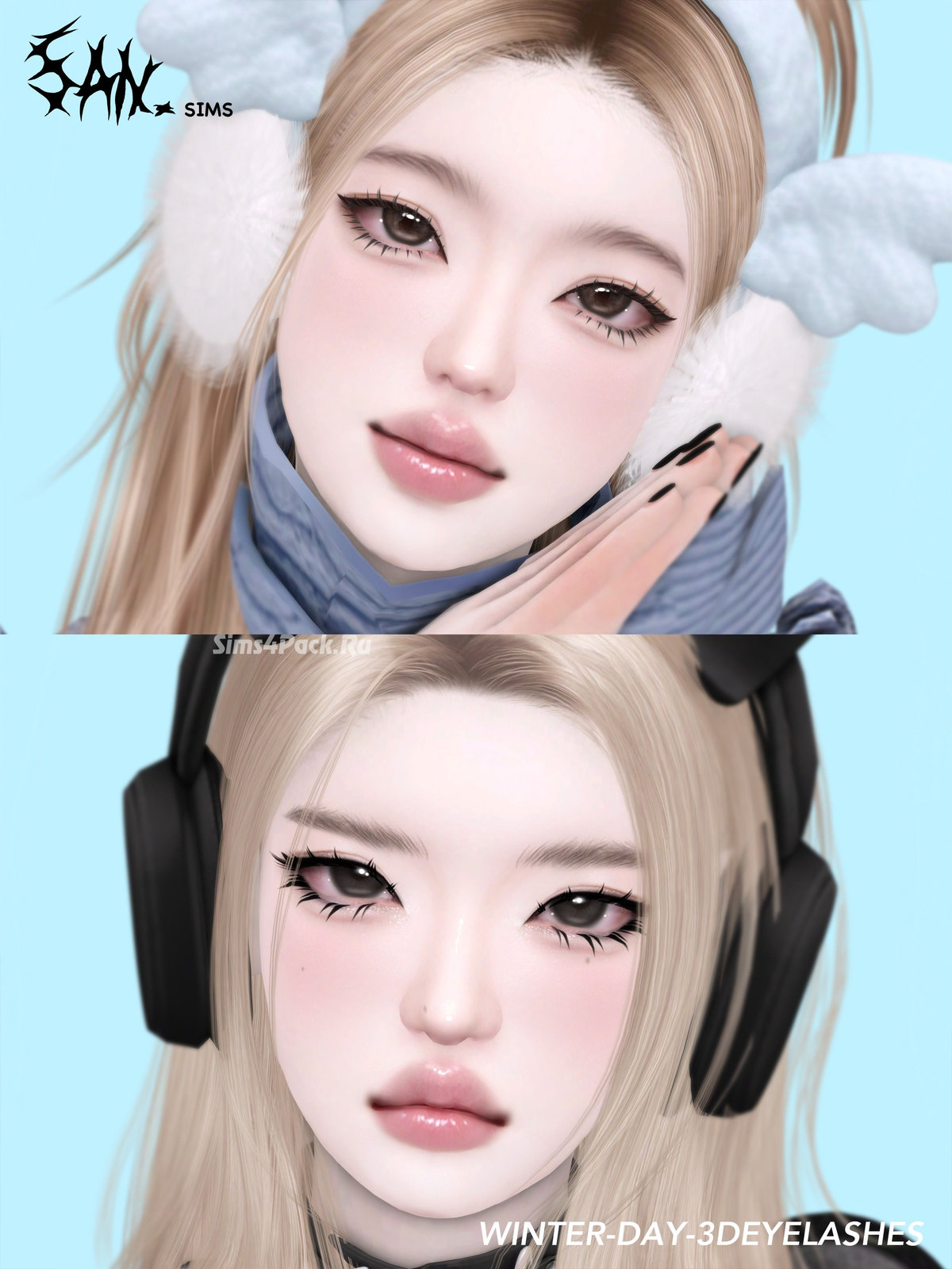 3D ресницы "Winter-Day-3Deyelashes"