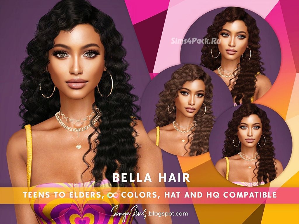 Прическа для женщин и девочек "Bella Hair"