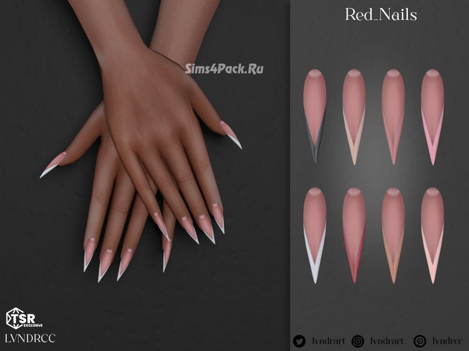 Маникюр "Red Nails"